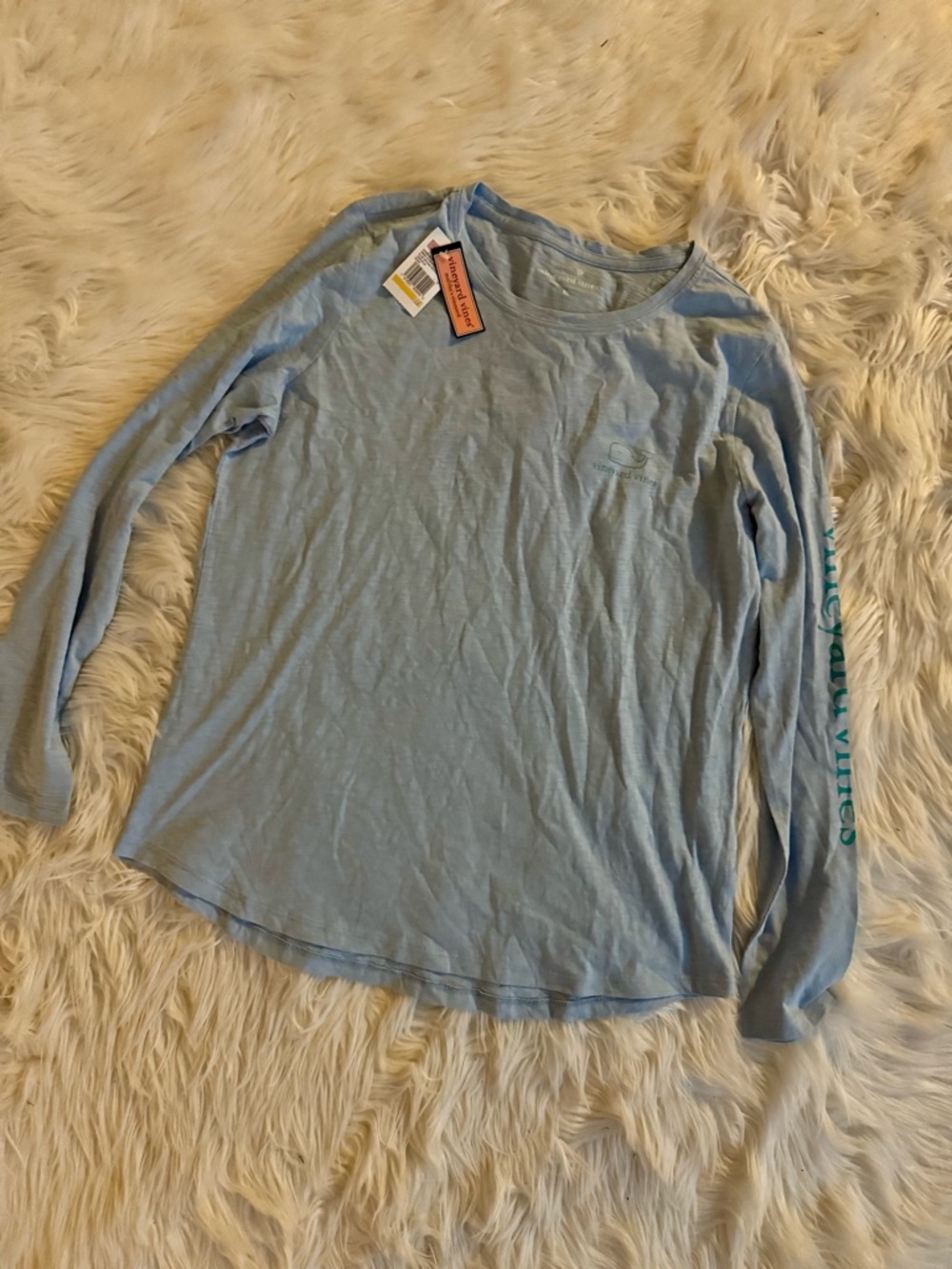 NWT Vineyard Vines light blue long sleeve shirt